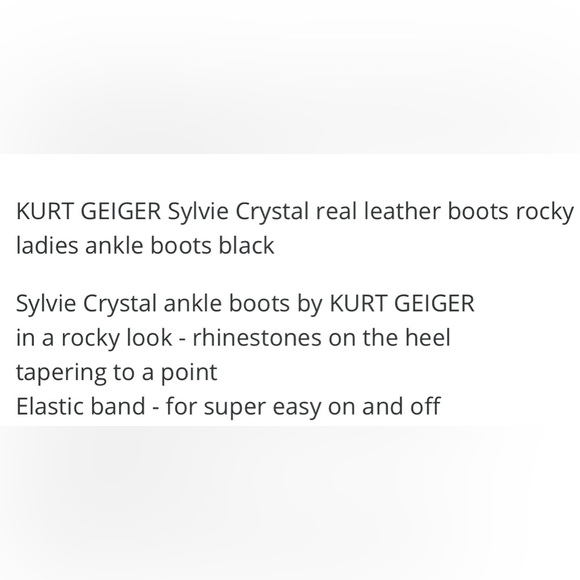 💞KURT GEIGER SYLVIE BOOT💞 - Picture 5 of 5